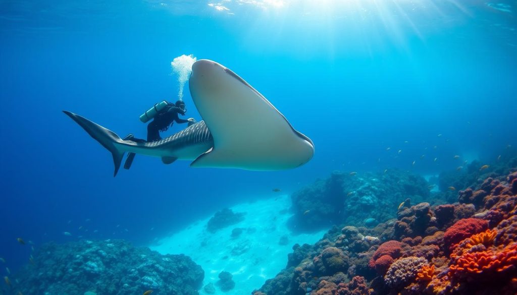 Swim with whale sharks experience Swim with whale sharks experience
