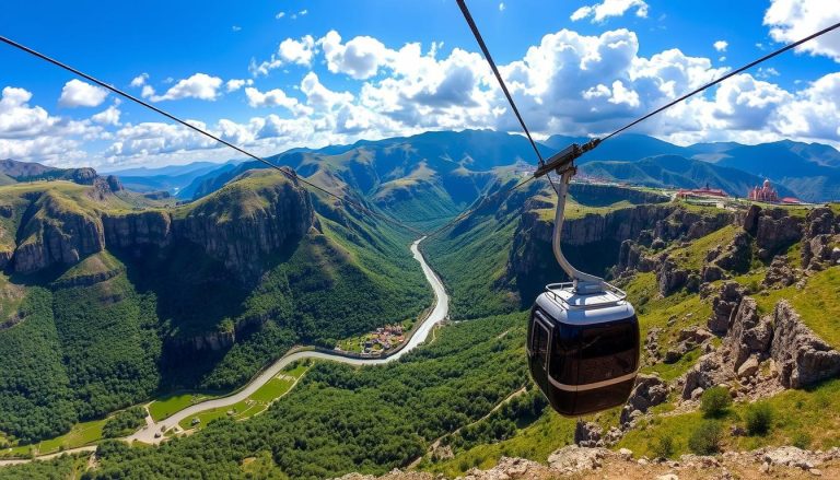 Tatev cable car journey
