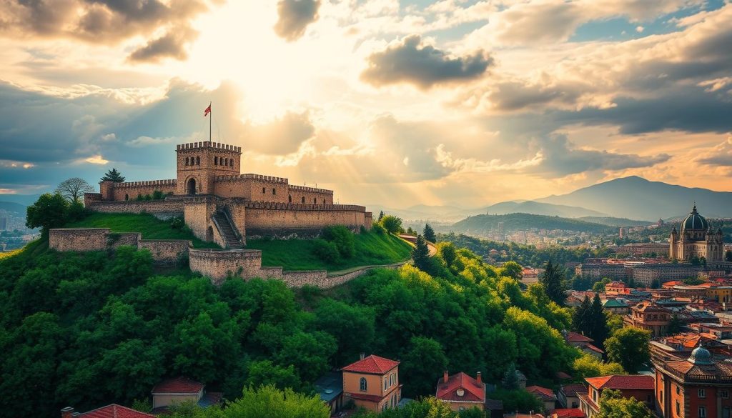 Tbilisi landmarks Narikala Fortress Tbilisi landmarks Narikala Fortress
