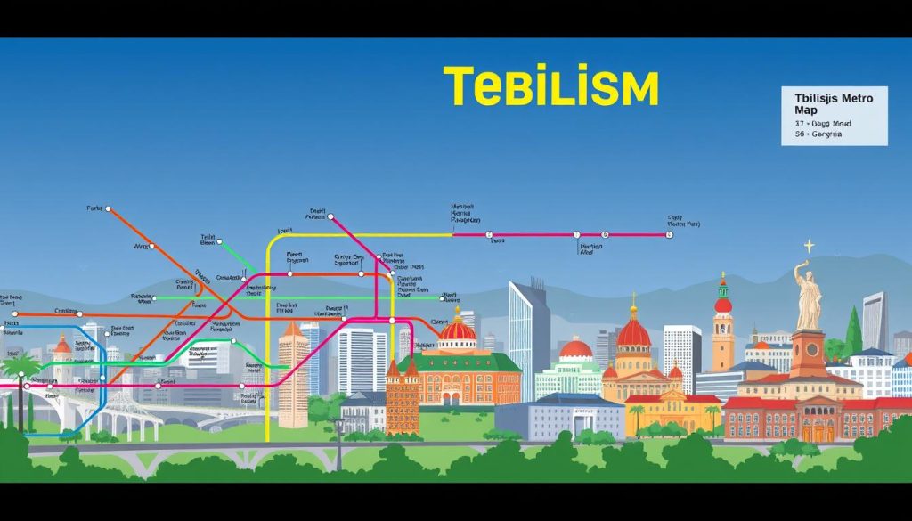 Tbilisi metro routes Tbilisi metro routes