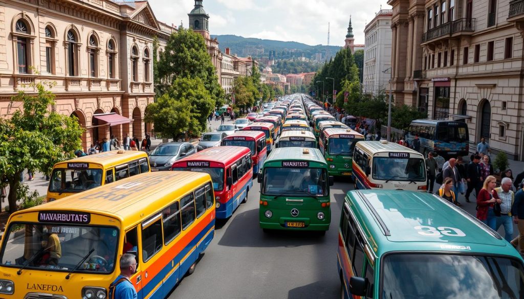 Tbilisi minibuses Tbilisi minibuses