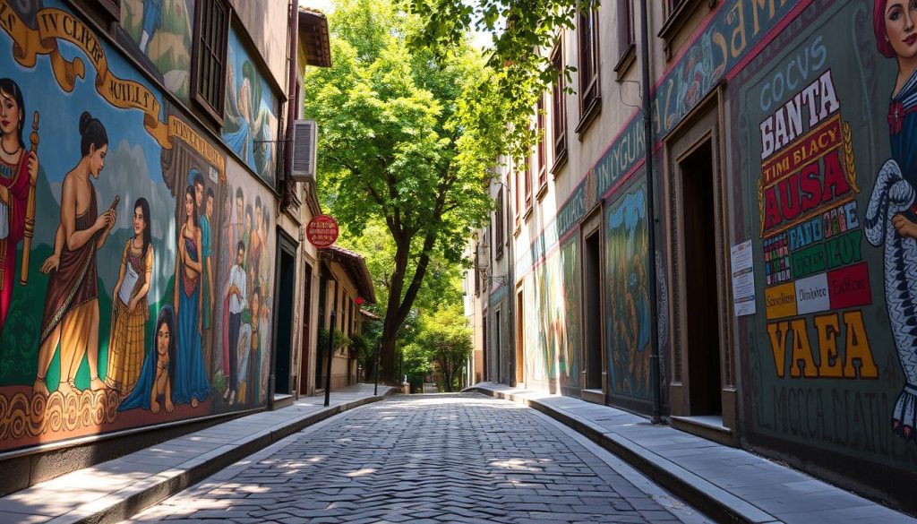 Tbilisi murals showcase local artistry Tbilisi murals showcase local artistry