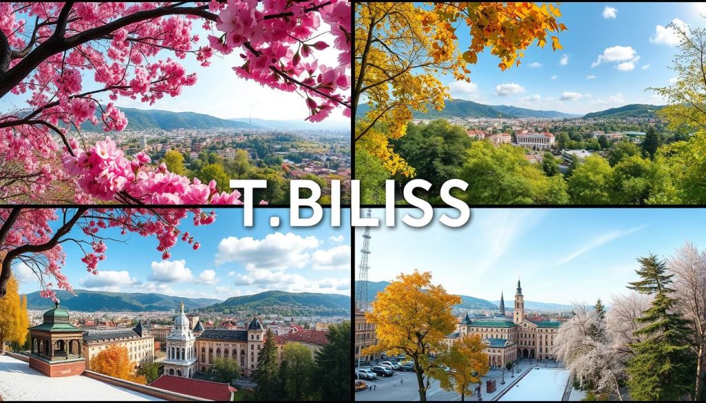 Tbilisi seasons overview Tbilisi seasons overview