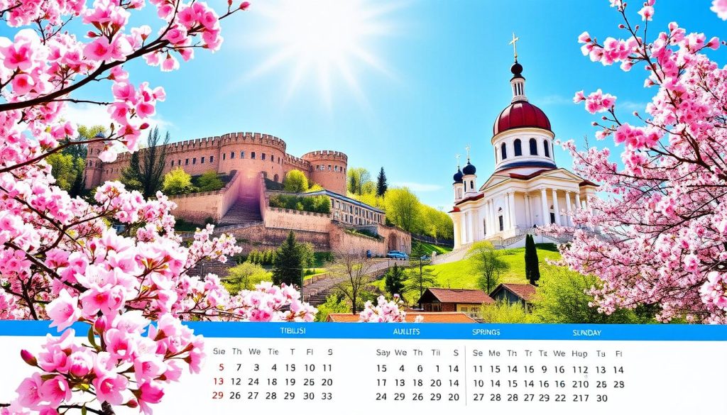Tbilisi sightseeing calendar Tbilisi sightseeing calendar