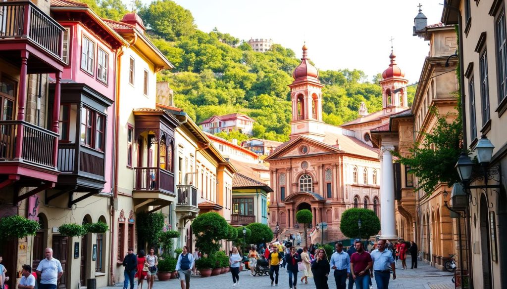Tbilisi sightseeing in Old Town Tbilisi sightseeing in Old Town