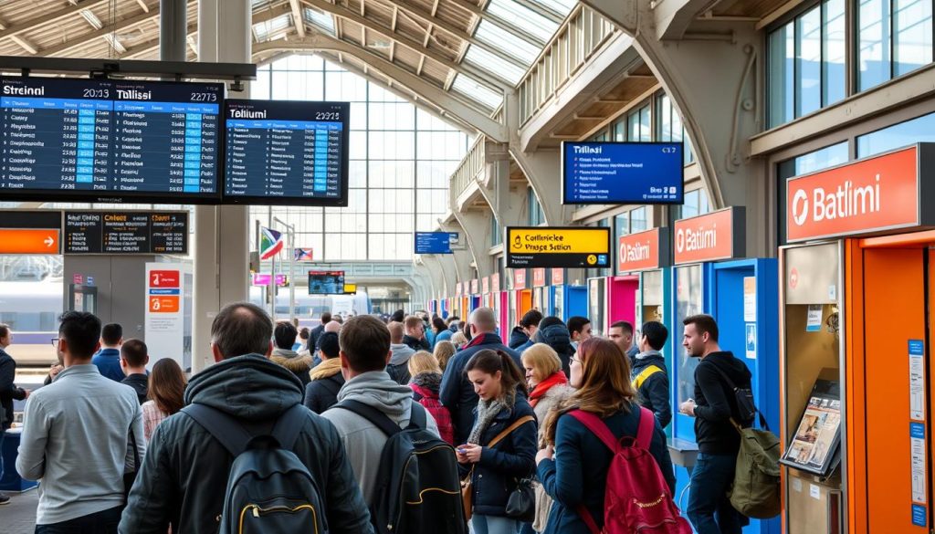 Tbilisi to Batumi train booking process Tbilisi to Batumi train booking process