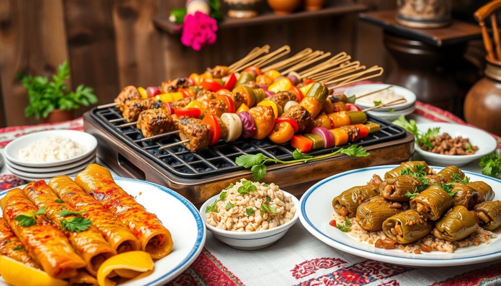 Top Armenian dishes featuring Khorovats and Tolma Top Armenian dishes featuring Khorovats and Tolma