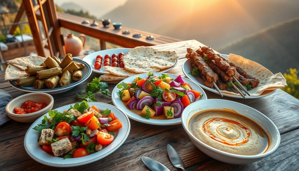 Traditional dishes in Yerevan Traditional dishes in Yerevan