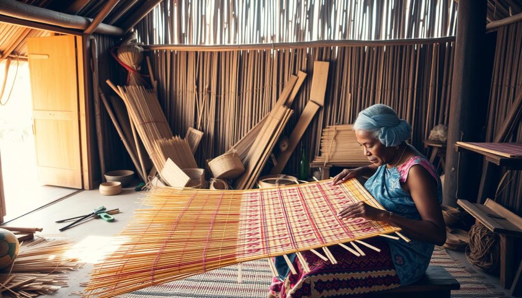 Traditional techniques in Maldivian craftsmanship tradition Traditional techniques in Maldivian craftsmanship tradition