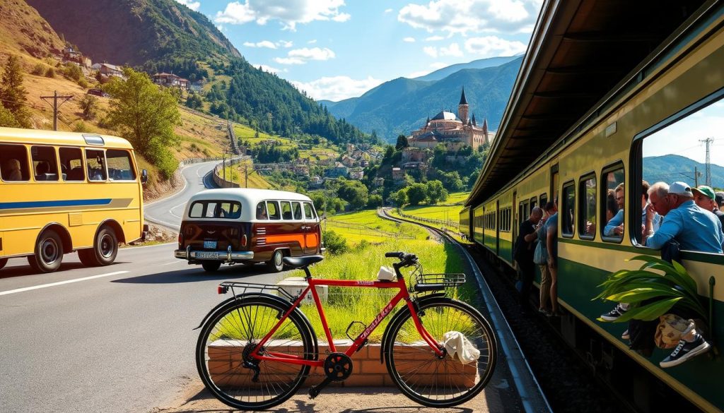 Transportation for day trips Transportation for day trips