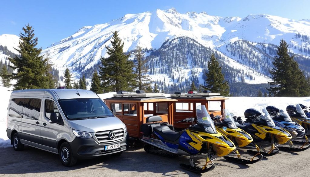 Transportation options for skiing in Kazbegi Transportation options for skiing in Kazbegi