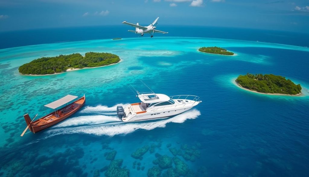 Transportation options in Baa Atoll Transportation options in Baa Atoll