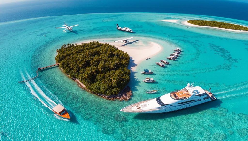 Transportation options in Baa Atoll Transportation options in Baa Atoll