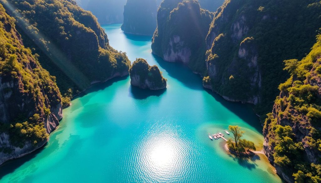 Twin Lagoon in Coron Twin Lagoon in Coron