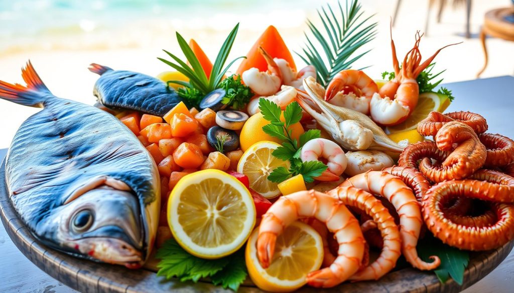 Types of seafood dishes in Ari Atoll Types of seafood dishes in Ari Atoll