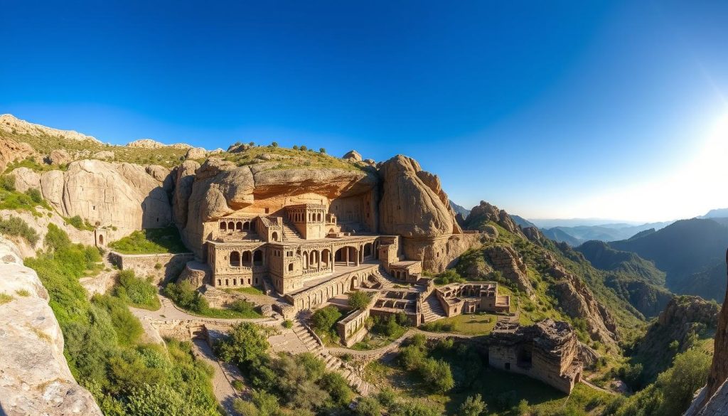 Uplistsikhe ancient rock-hewn town Uplistsikhe ancient rock-hewn town