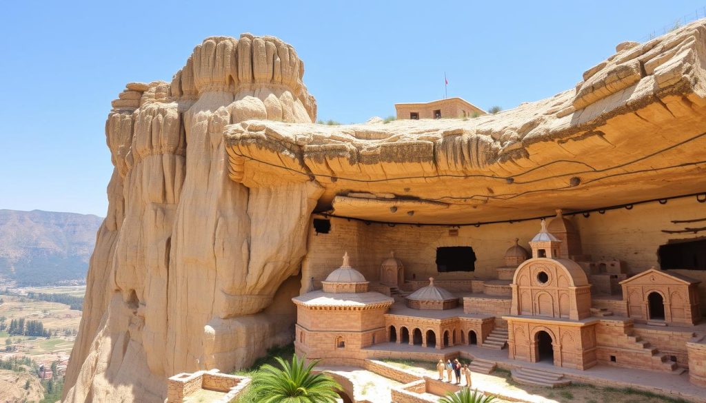 Uplistsikhe landmarks Uplistsikhe landmarks