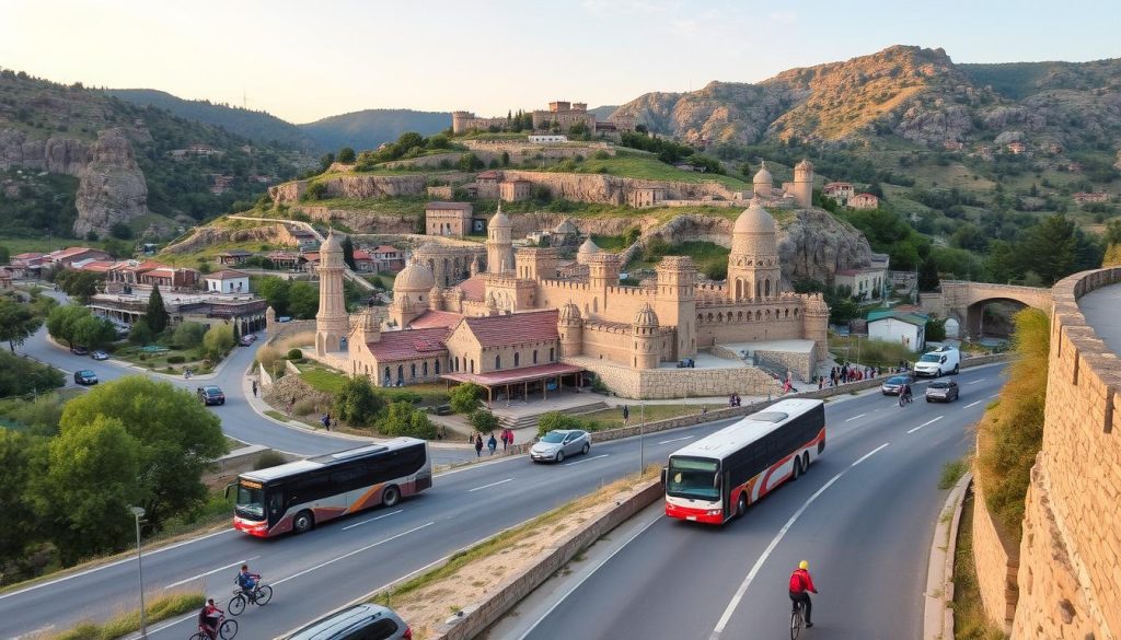 Uplistsikhe travel transportation options Uplistsikhe travel transportation options