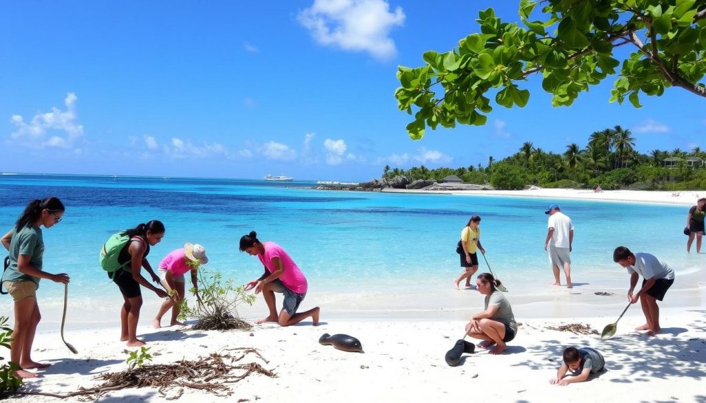 Volunteering and giving back in Grace Bay Volunteering and giving back in Grace Bay
