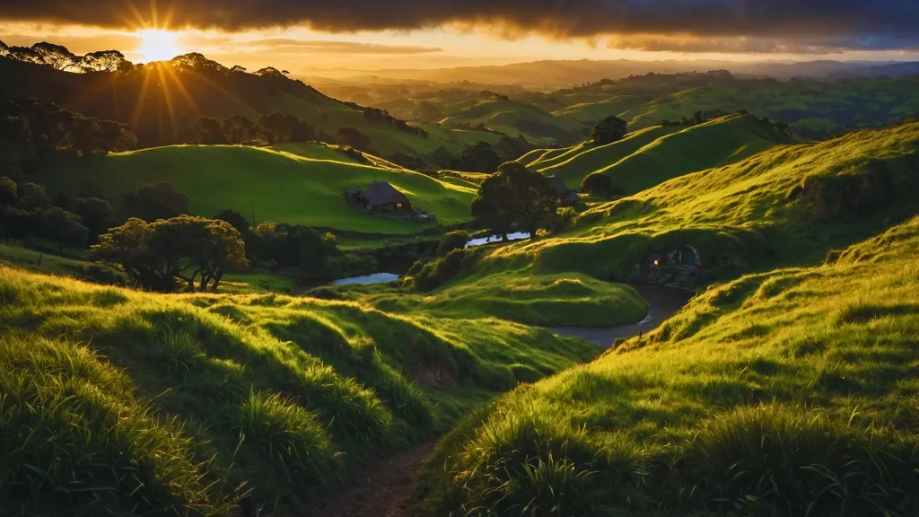 Waikato: Hobbit Hills & Glowworms