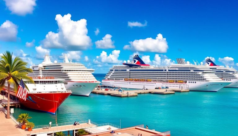 What cruise ships stop at Grand Turk?