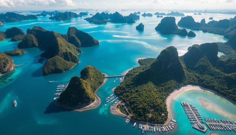 What makes Coron a popular tourist destination in Palawan?