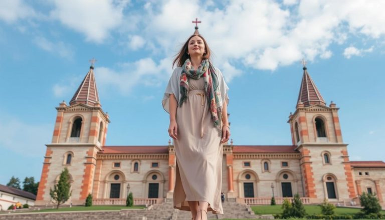 What should I wear when visiting Svetitskhoveli Cathedral?