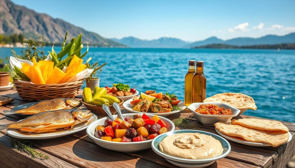 What traditional Armenian dishes should I try at Lake Sevan? What traditional Armenian dishes should I try at Lake Sevan?