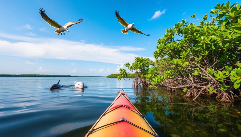 Wildlife encounters while kayaking Wildlife encounters while kayaking