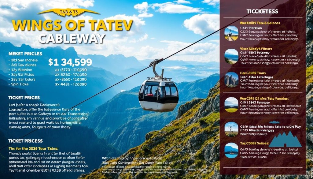 Wings of Tatev ticket cost and tour price breakdown Wings of Tatev ticket cost and tour price breakdown