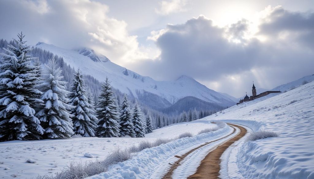 Winter access to Kazbegi National Park Winter access to Kazbegi National Park