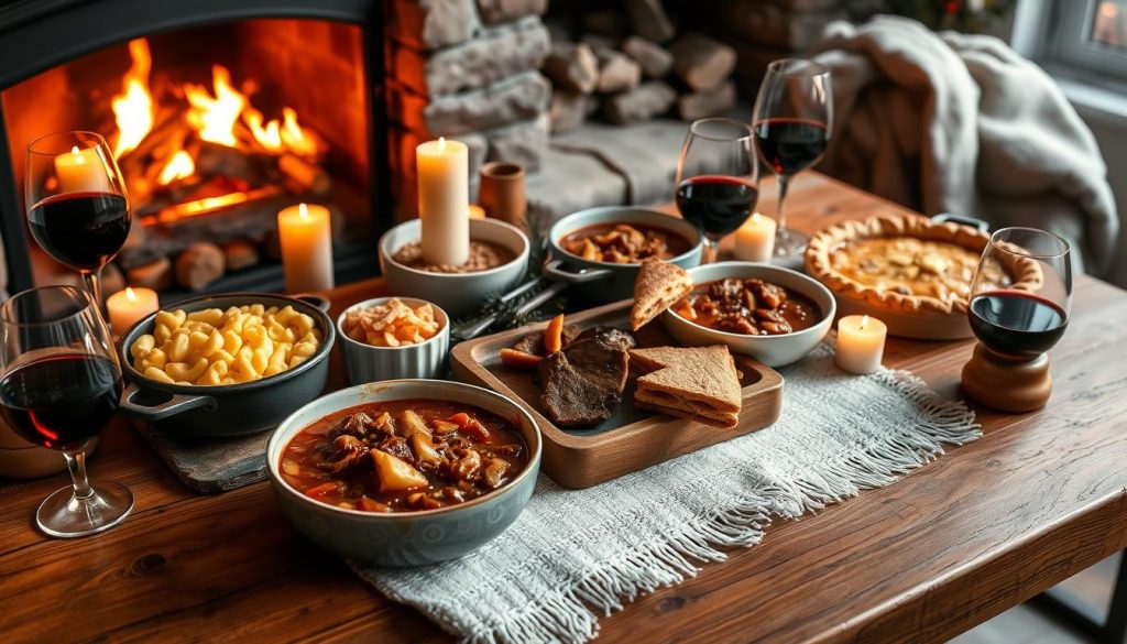 Winter comfort food and wine pairings Winter comfort food and wine pairings