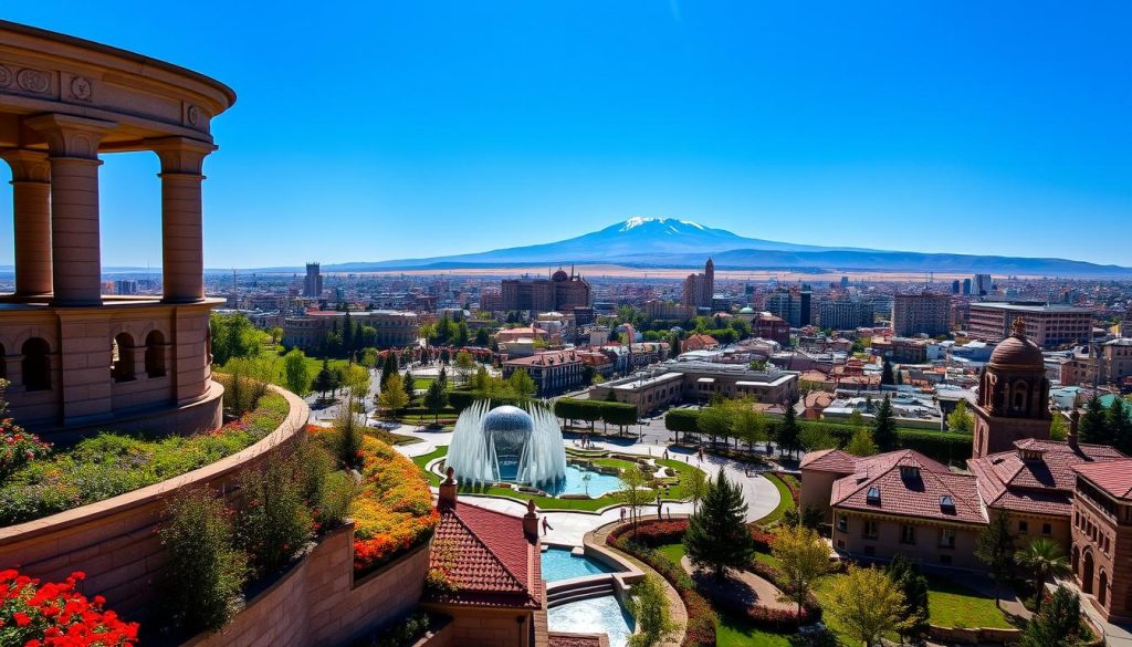 Yerevan best views from the Cascade Yerevan best views from the Cascade
