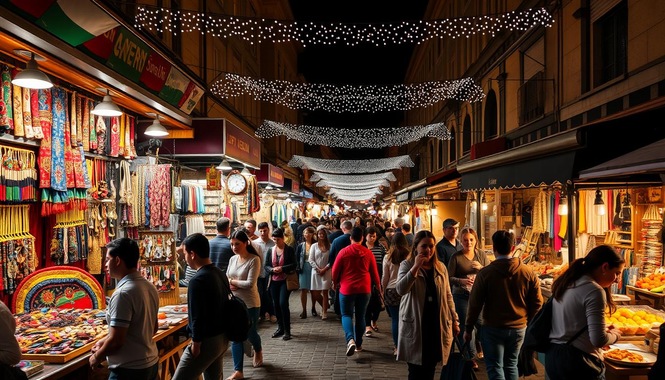 Yerevan night markets
