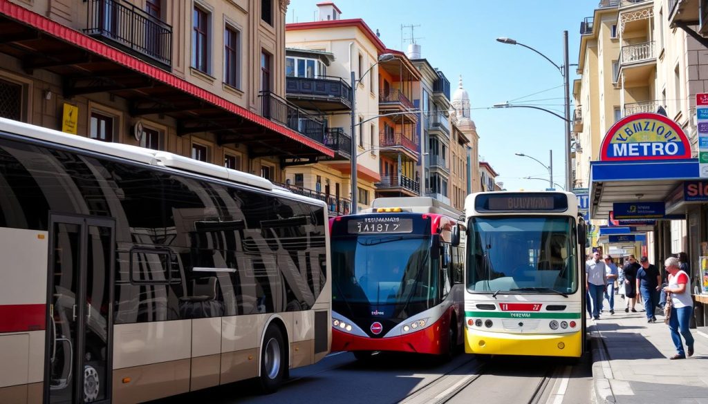 Yerevan public transport options Yerevan public transport options