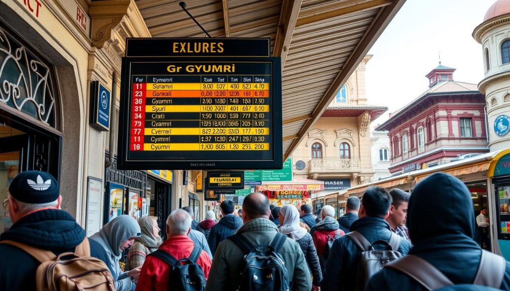 Yerevan to Gyumri bus schedule Yerevan to Gyumri bus schedule