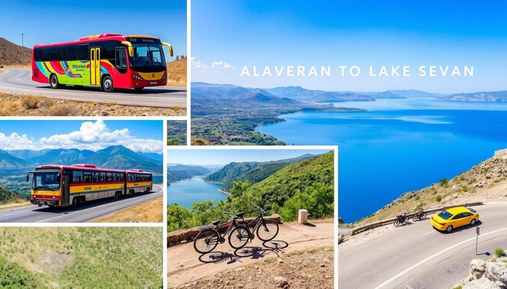 Yerevan to Lake Sevan transportation options Yerevan to Lake Sevan transportation options