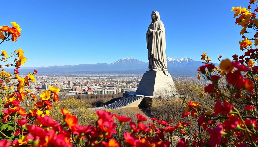 Yerevan tourism Mother Armenia statue Yerevan tourism Mother Armenia statue