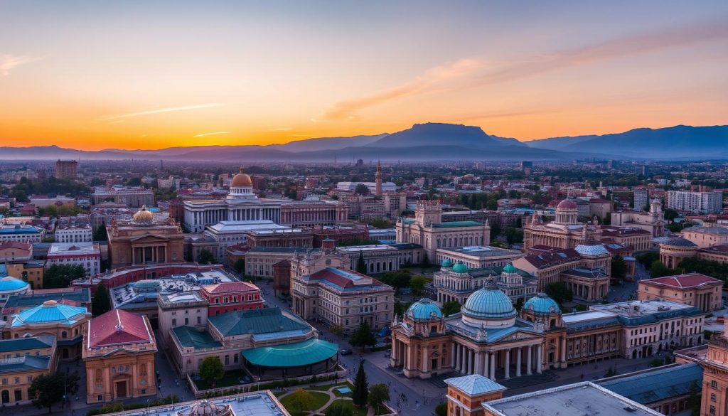 Yerevan's architectural landscape Yerevan's architectural landscape