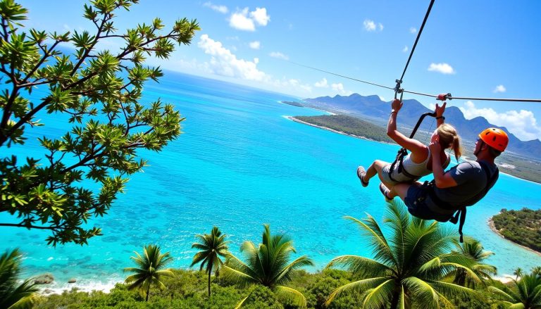 Zipline adventure Grand Turk