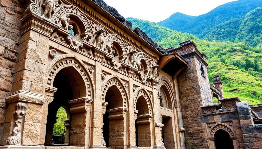 architectural details of Tatev architectural details of Tatev