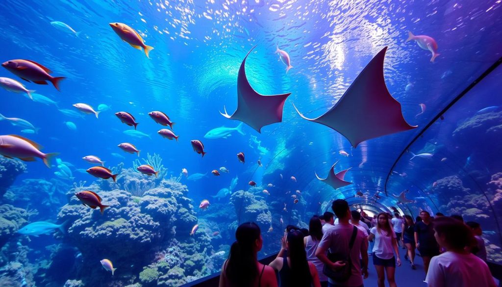 attractions at Manila Ocean Park attractions at Manila Ocean Park