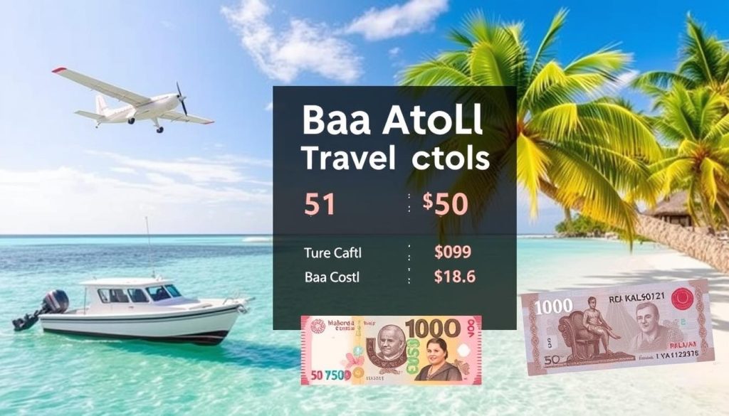 costs to reach Baa Atoll costs to reach Baa Atoll