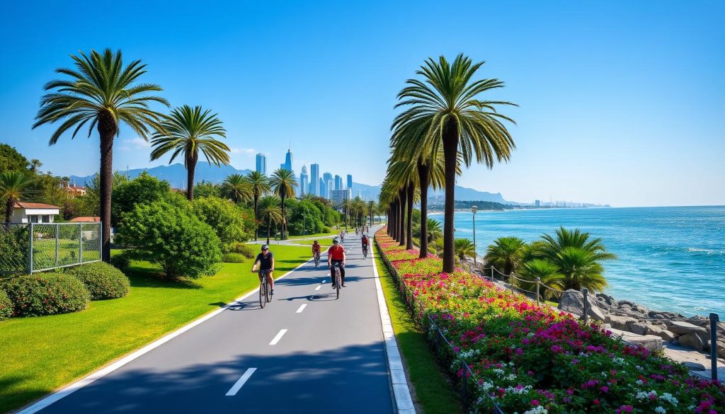 cycling routes in Batumi cycling routes in Batumi