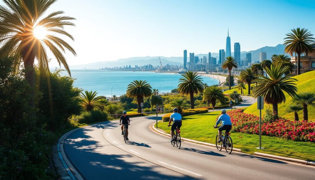 cycling routes in Batumi cycling routes in Batumi