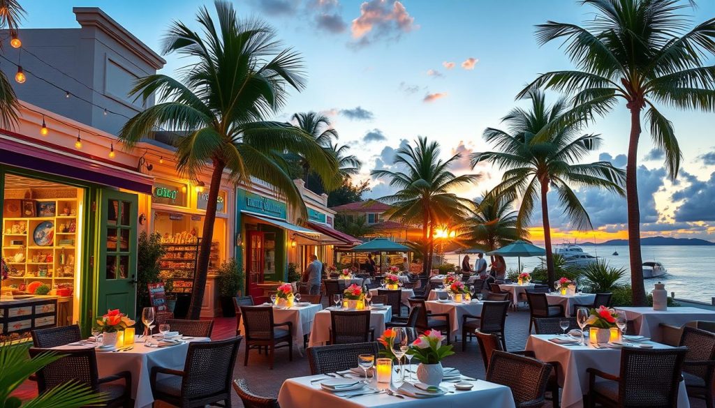 dining and shopping experience in Grace Bay dining and shopping experience in Grace Bay