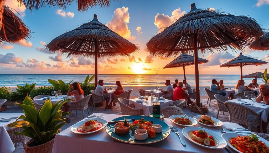 dining options in Grace Bay dining options in Grace Bay