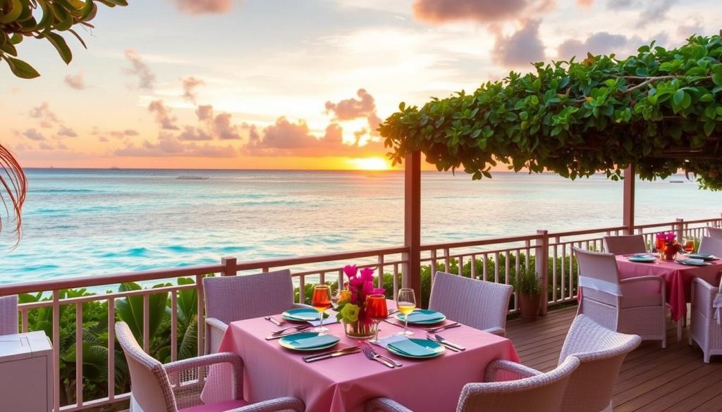 dining with a view South Caicos dining with a view South Caicos