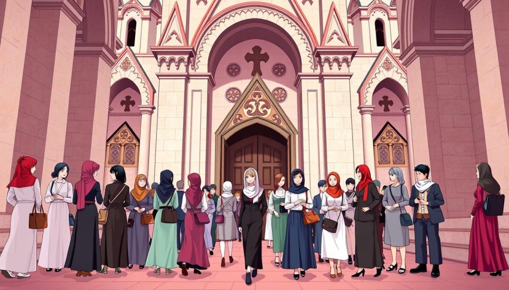 dress etiquette Svetitskhoveli Cathedral dress etiquette Svetitskhoveli Cathedral