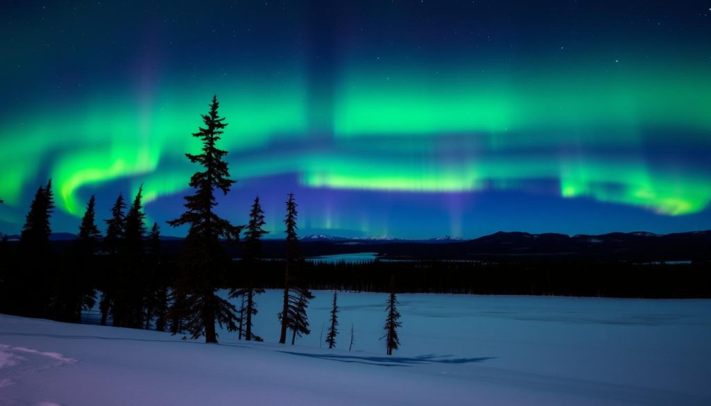 experiencing the northern lights in February experiencing the northern lights in February